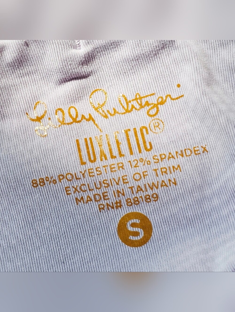 Lilly Pulitzer Jolena Weekender Crop Luxletic Leggings - Picture 7 of 9
